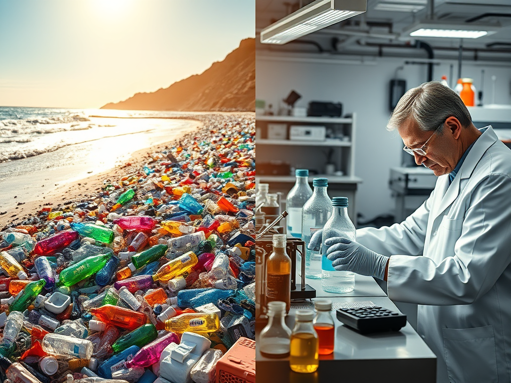 Transforming Plastic Waste into Life-Saving Medicine