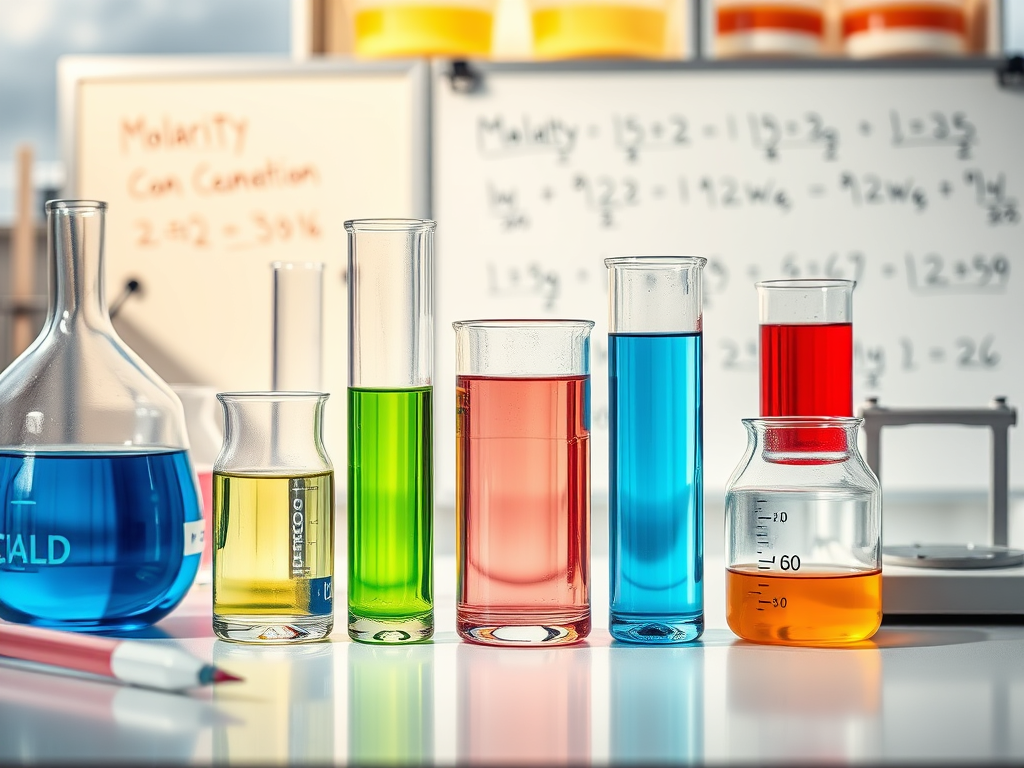 Quantitative Chemistry – Lecture 5: Concentration of Solutions – Molarity, Dilutions, and&nbsp;Applications
