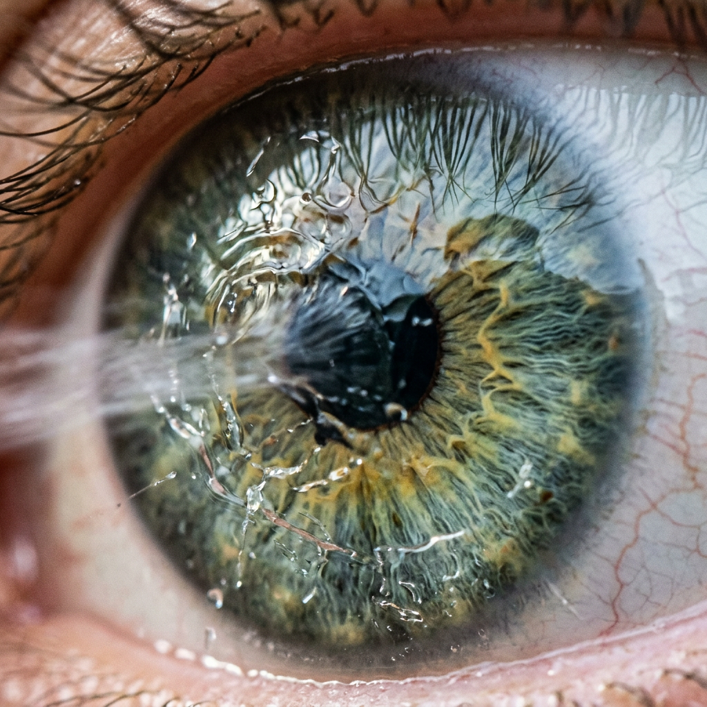 Why do our eyes water in the wind?
